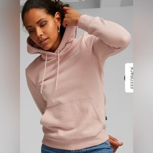PUMA Pink Hooded sweatshirts Size Small NWT